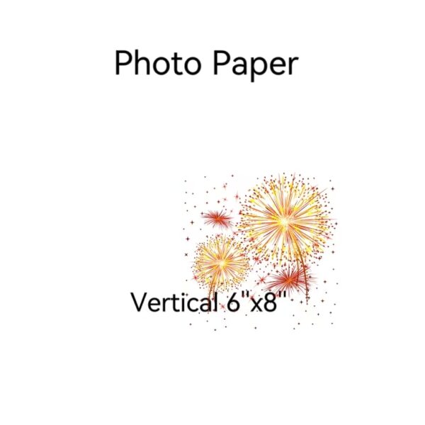 8-inch 6x8 vertical photo print I Photo Paper