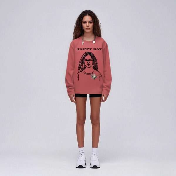 Long sleeve red T-shirt | Pets Lover sticker Personalized